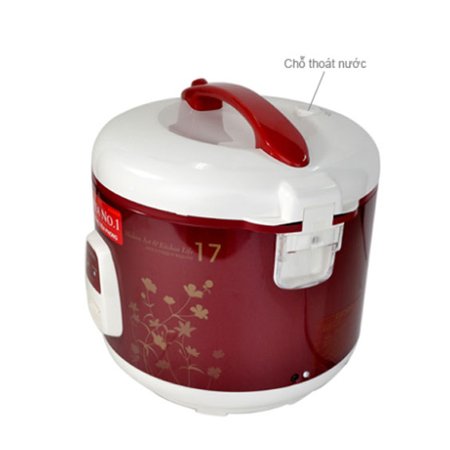 Nồi cơm điện Cuckoo CR-1713R nắp gài