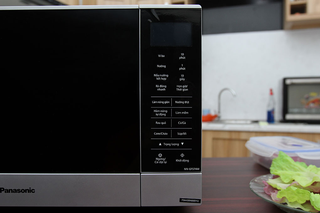 Lò Vi Sóng Panasonic NN-GF574MYUE 27 Lít, Inverter, Có Nướng
