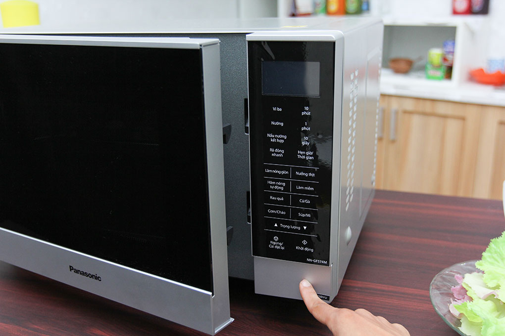 Lò Vi Sóng Panasonic NN-GF574MYUE 27 Lít, Inverter, Có Nướng