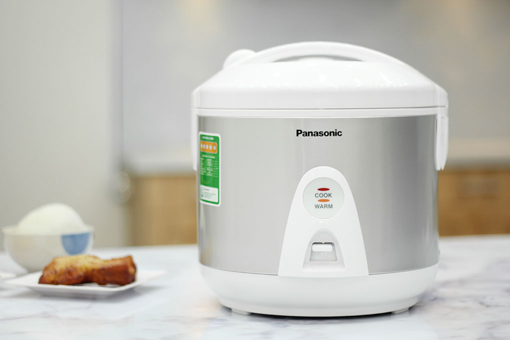 Nồi Cơm Điện Panasonic SR-MEV18LRA Nồi Cơ, 1.8 Lít, Màu ghi