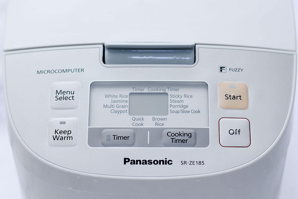 Nồi Cơm Điện Panasonic SR-ZE185WRAM Nồi điện tử 1.8 L mầu trắng