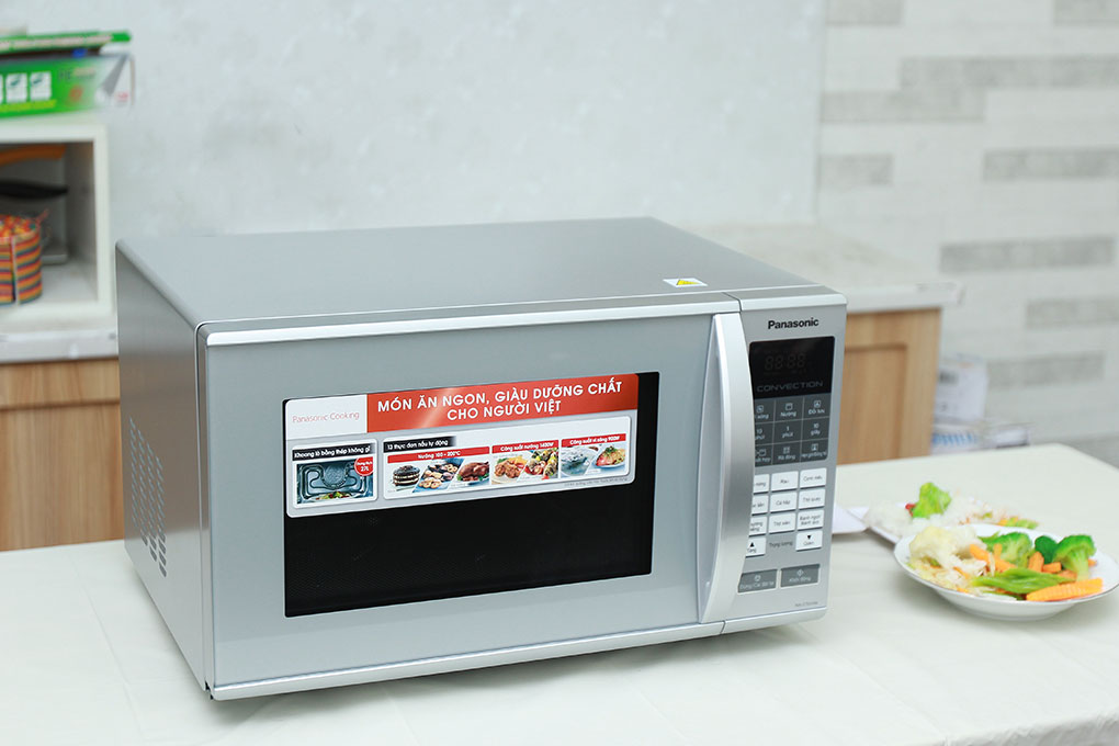 Lò vi sóng Panasonic NN-CT655MYUE 27 lít, điện tử, có nướng