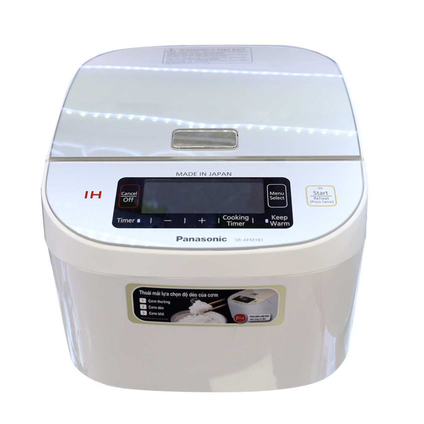 Nồi cơm điện cao tần Panasonic SR-AFM181WRA 1.8 lít