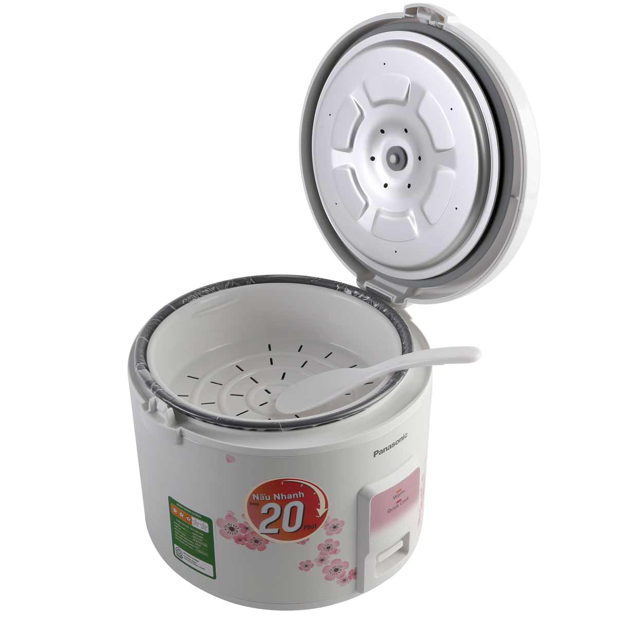 Nồi cơm điện Panasonic SR-MVQ187SRA 1.8 lít nắp gài