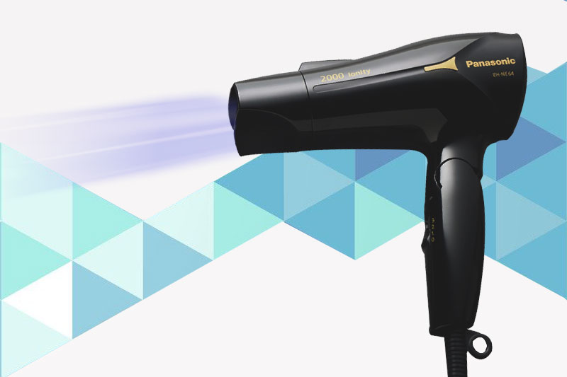 Máy sấy tóc Panasonic  EH-NE64-K645 2000W Màu đen 3 chế độ sấy, sấy ion