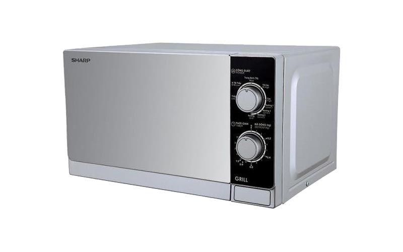 Lò vi sóng Sharp R-G223VN-SM 20 lít có nướng