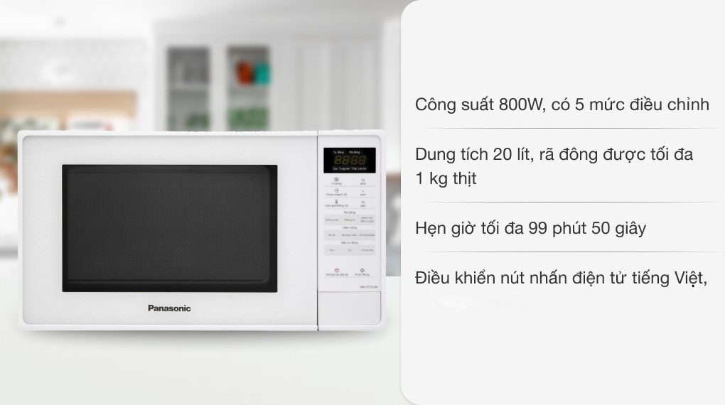 Bí Quyết Chọn Mua Lò Vi Sóng Panasonic