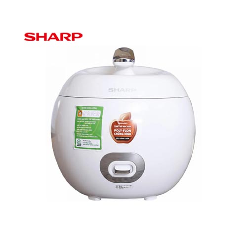 Nồi cơm điện Sharp KS-A08V-WH 0.72 lít Trắng