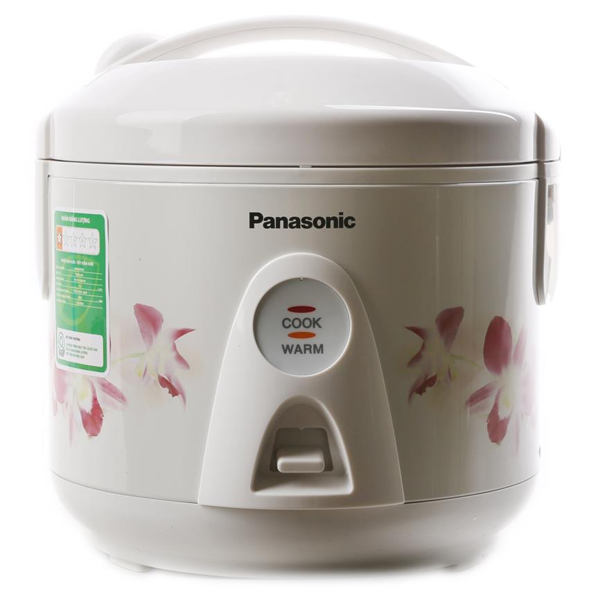 Nồi Cơm Điện Panasonic SR-MEV10HRA Nồi Cơ, 1 Lít, Màu Hoa