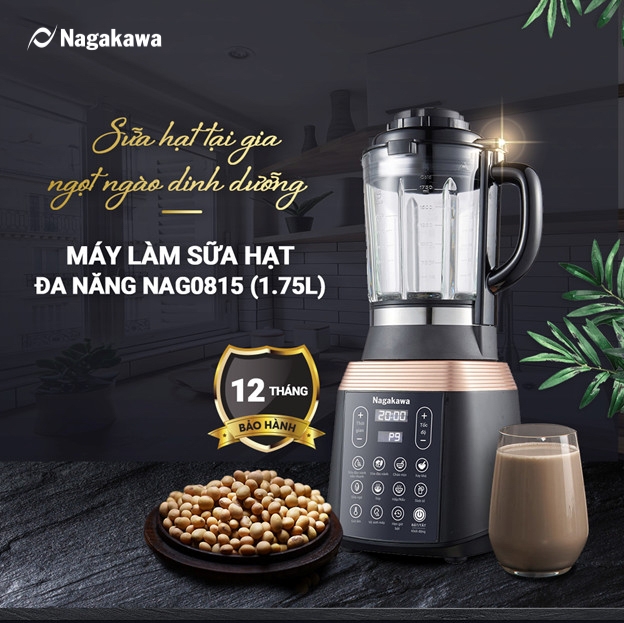 Máy làm sữa hạt đa năng NAG0815